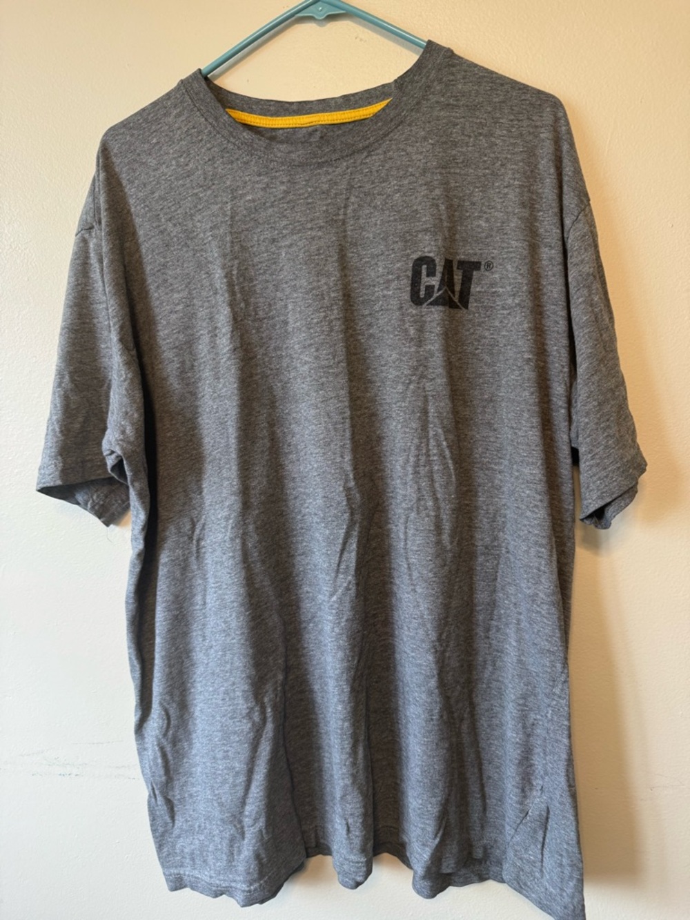 CAT Grey Short Sleeve Tee